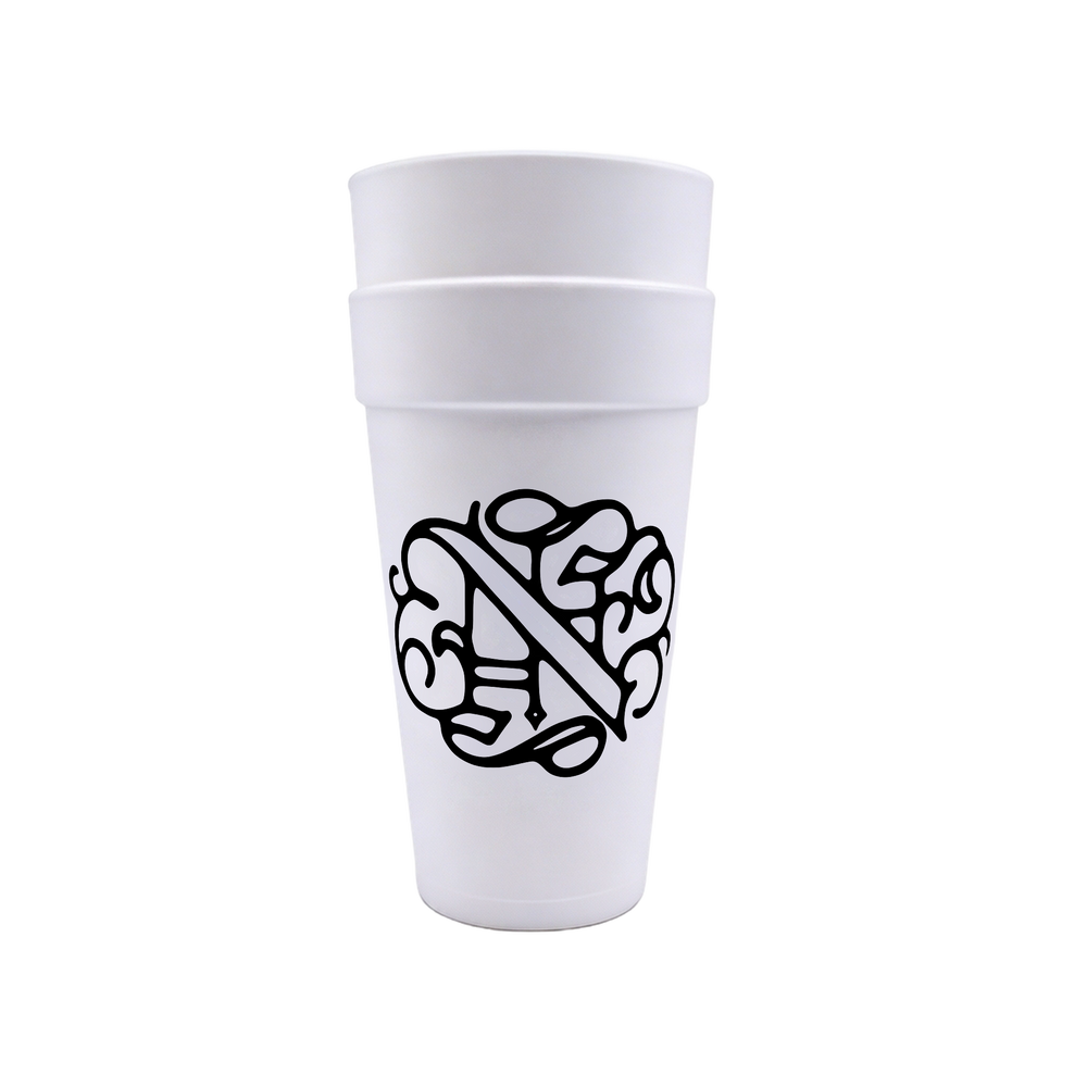 NOBLEZ Doublecup 12 Pack with black Noblez monogram logo