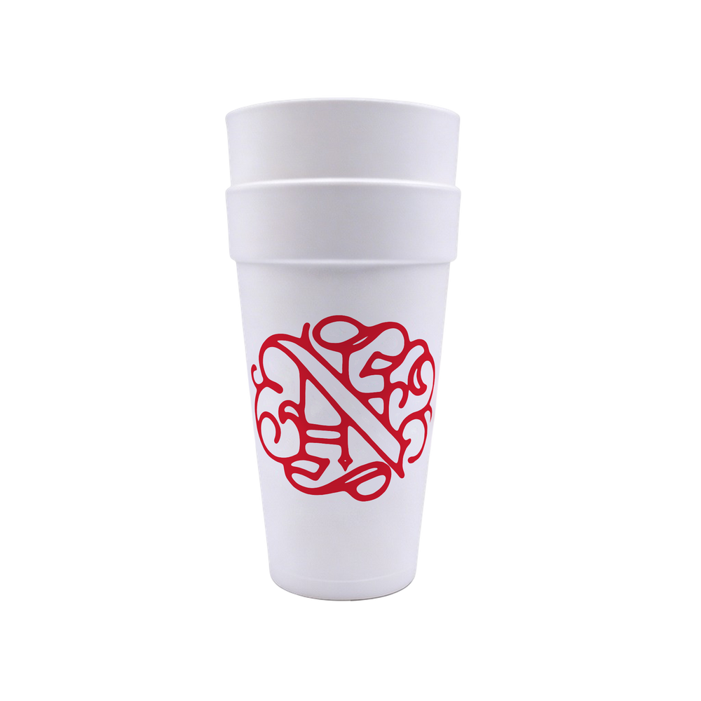 NOBLEZ Doublecup 12 Pack with red Noblez monogram logo